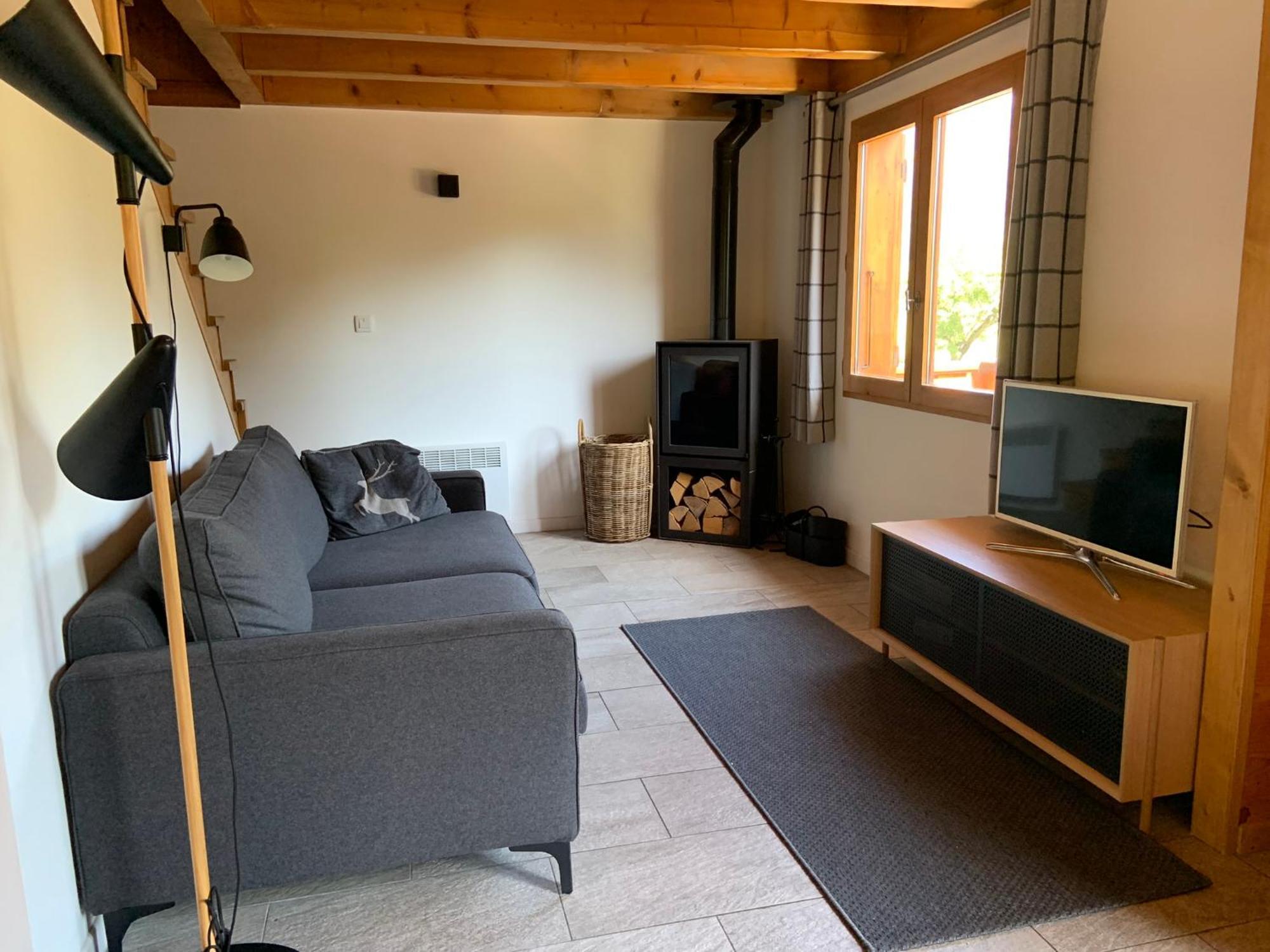 Chalet Chez Maurice Vacheresse Bagian luar foto