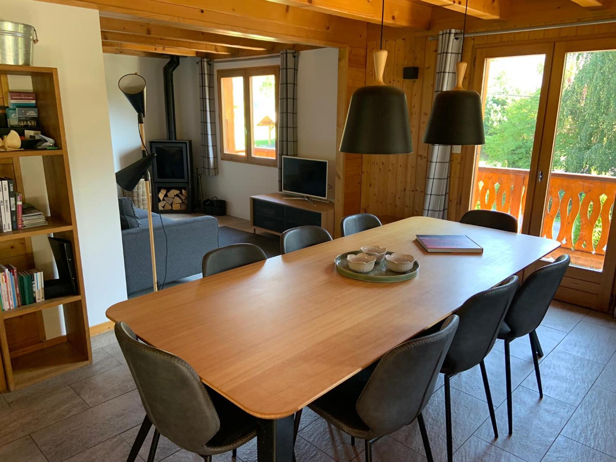 Chalet Chez Maurice Vacheresse Bagian luar foto